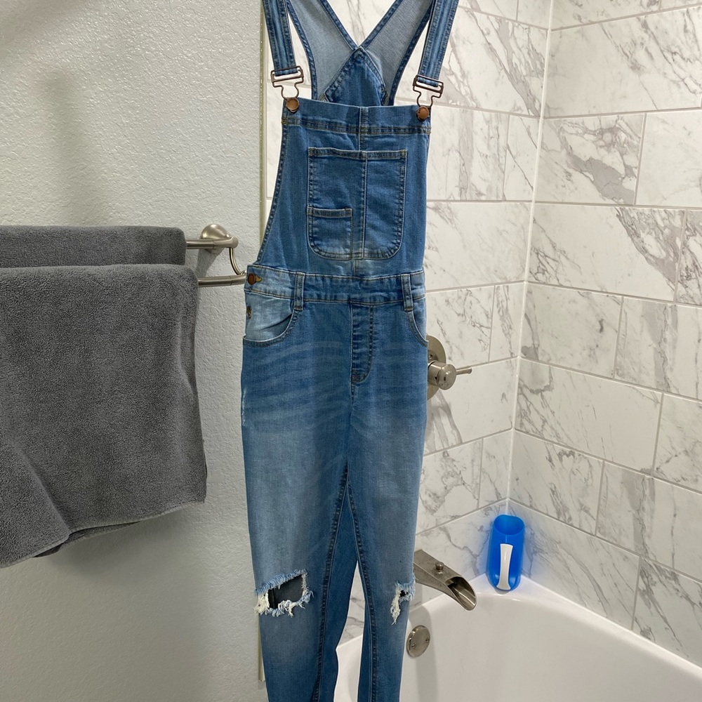 Black Label Denim Overalls